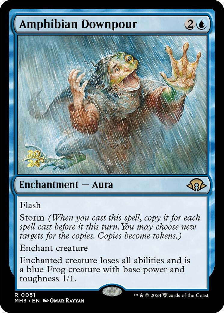 Image for Amphibian Downpour (Prerelease Cards) (51) - Magic: The Gathering