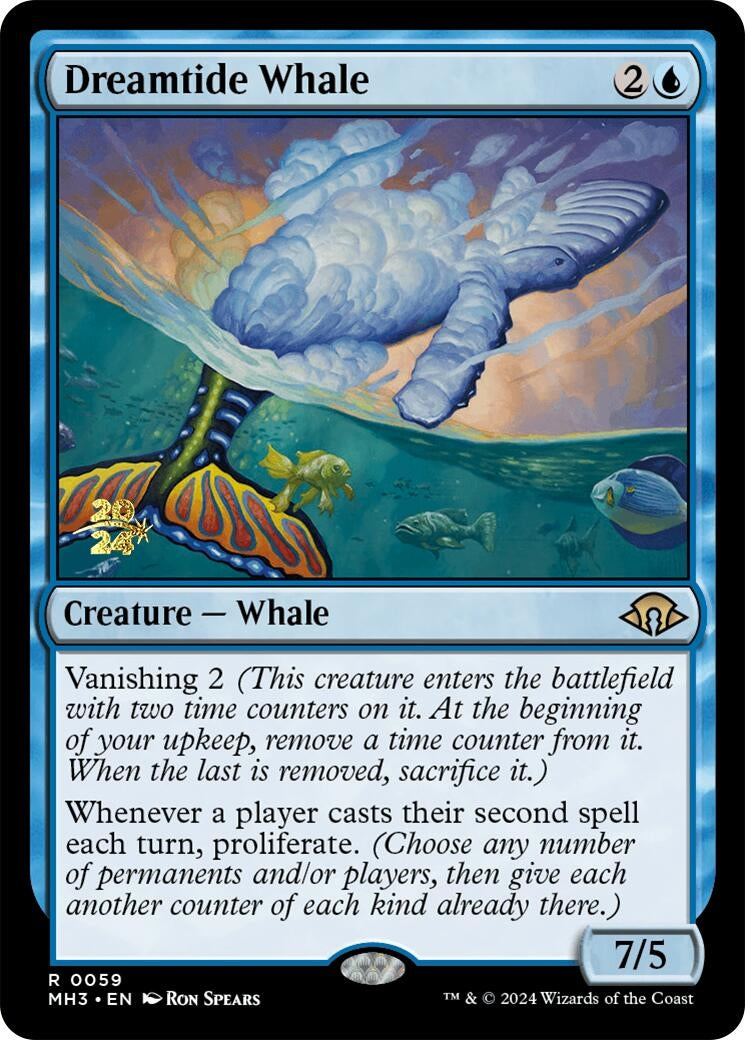 Image for Dreamtide Whale (Prerelease Cards) (59) - Magic: The Gathering