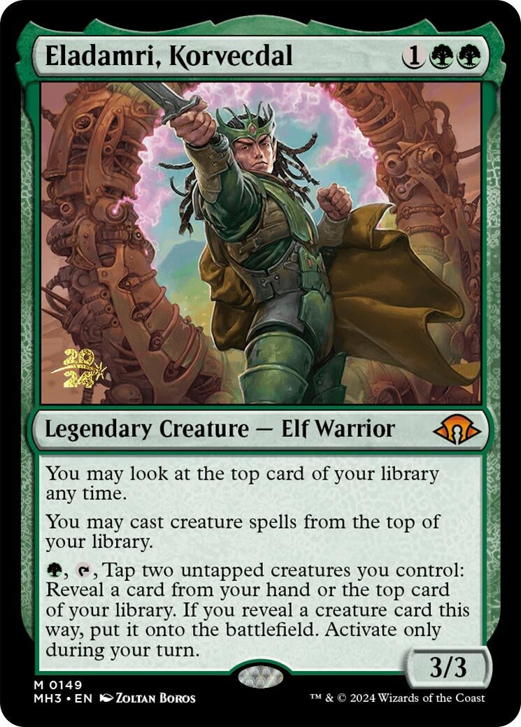 Image for Eladamri, Korvecdal (Prerelease Cards) (149) - Magic: The Gathering