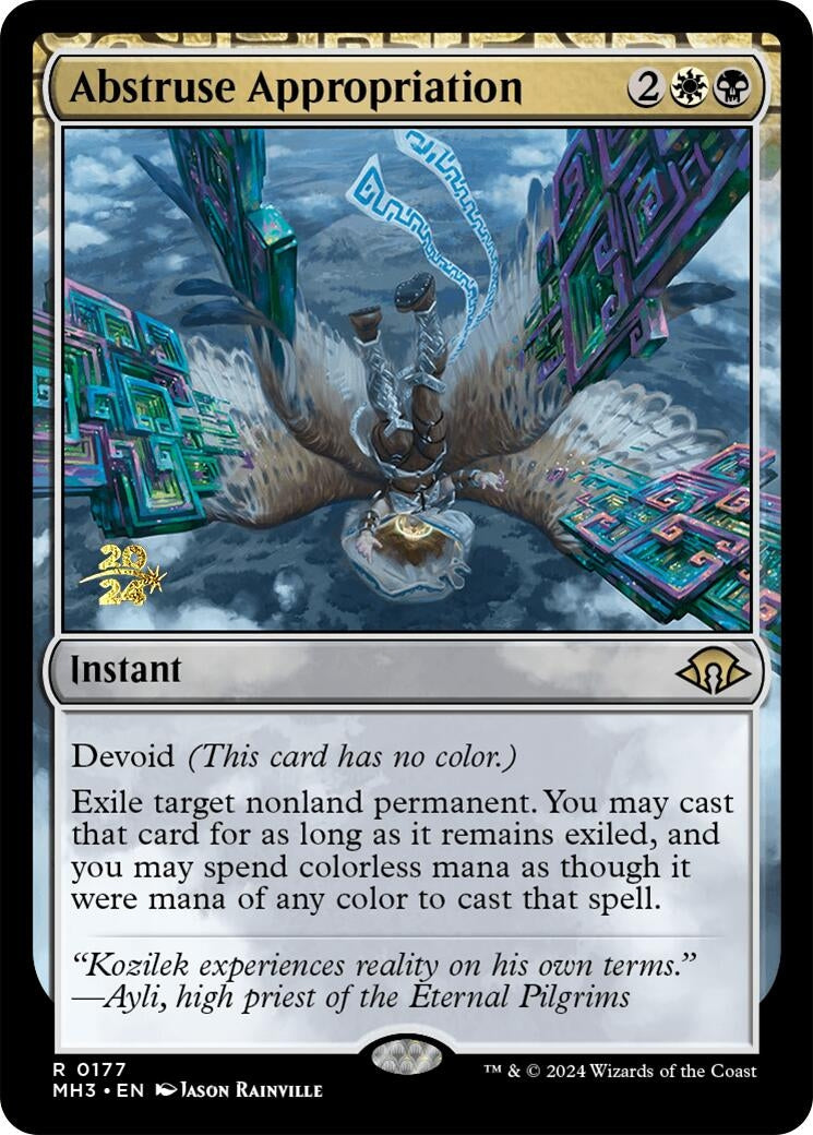 Image for Abstruse Appropriation (Prerelease Cards) (177) - Magic: The Gathering