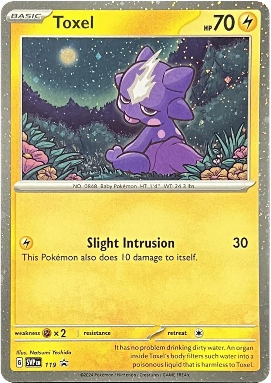 Image for Toxel - 119 (SV: Scarlet & Violet Promo Cards) (119) - Pokemon