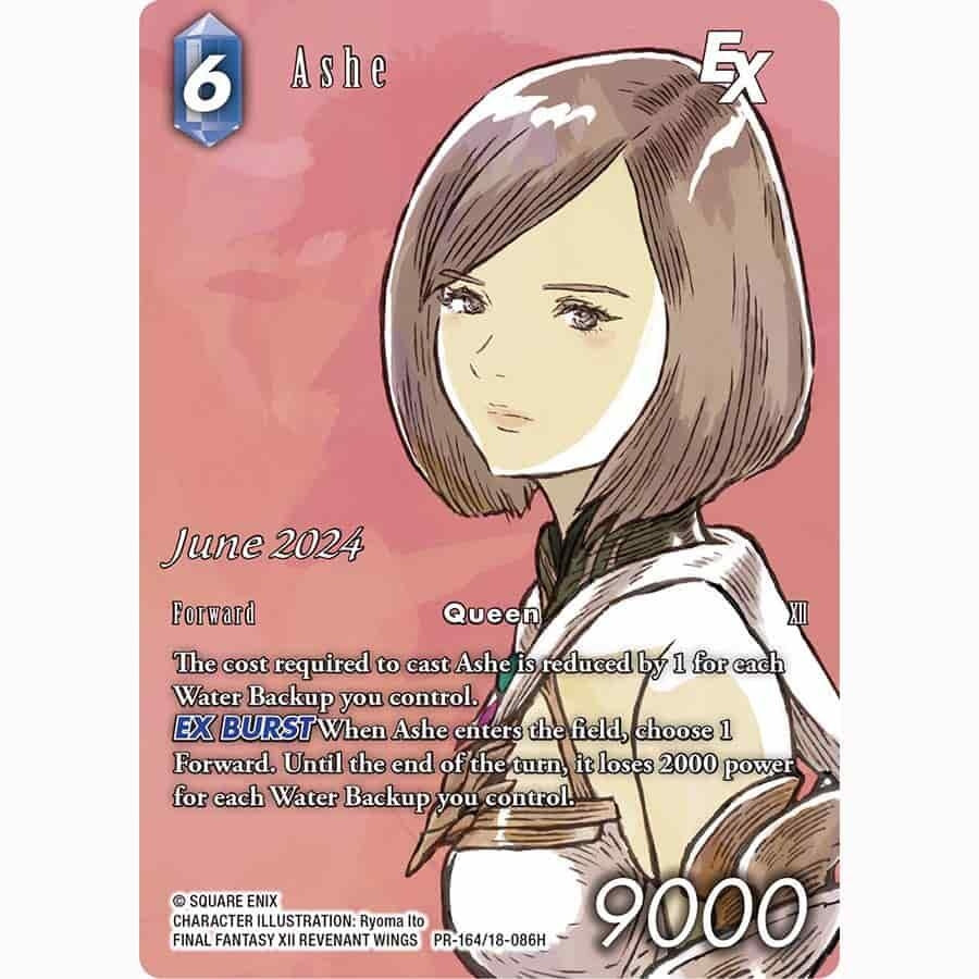 Image for Ashe EX (June 2024) (FF: Promo Cards) (18-086H) - Final Fantasy TCG