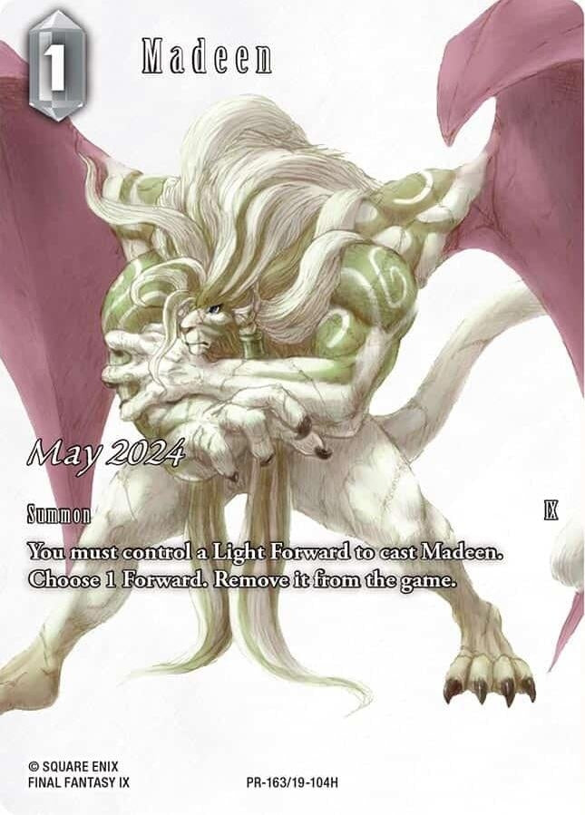 Image for Madeen (May 2024) (FF: Promo Cards) (PR-163/19-104H) - Final Fantasy TCG