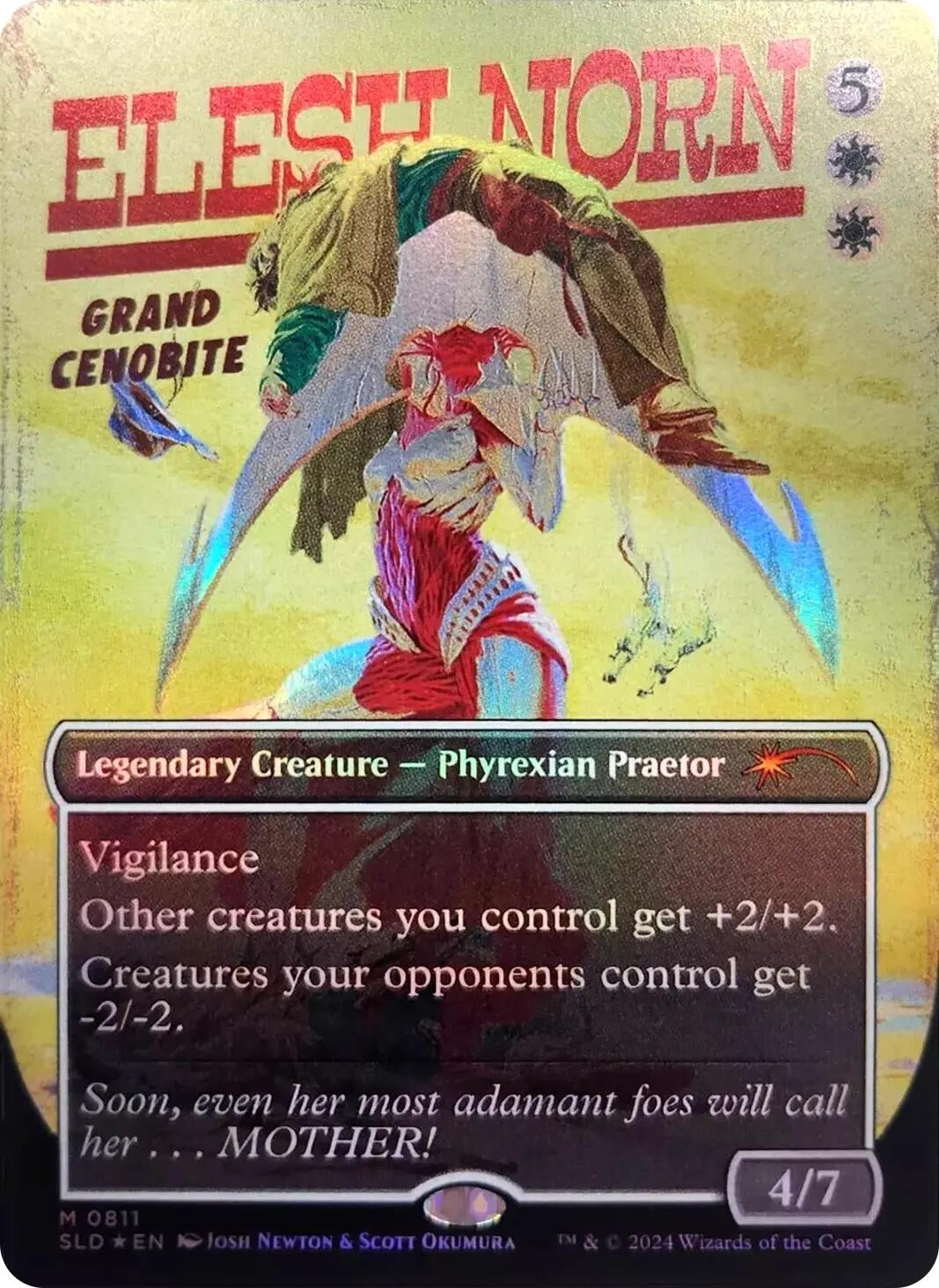 Image for Elesh Norn, Grand Cenobite (0811) (Rainbow Foil) (Secret Lair Drop Series) (811) - Magic: The Gathering