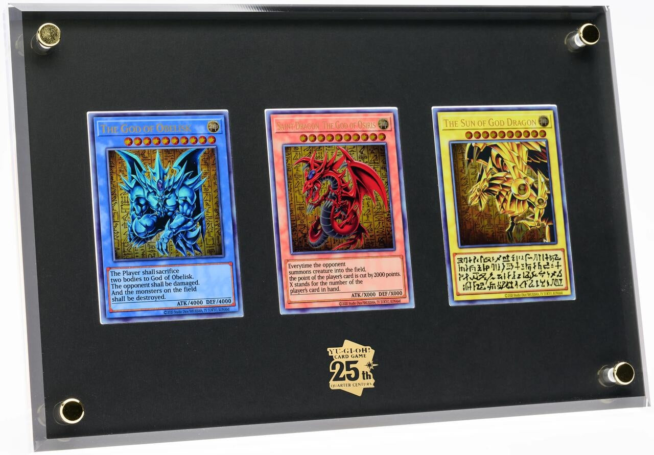 Image for Stainless Steel Egyptian God Cards - YuGiOh