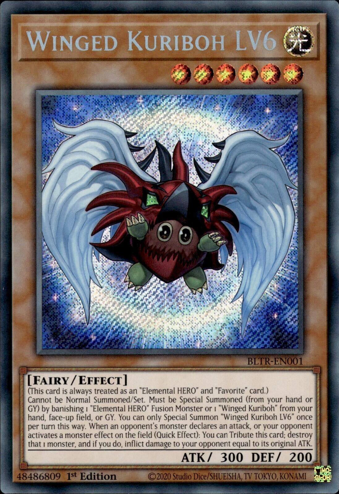 Image for Winged Kuriboh LV6 (Battles of Legend: Terminal Revenge) (BLTR-EN001) - YuGiOh