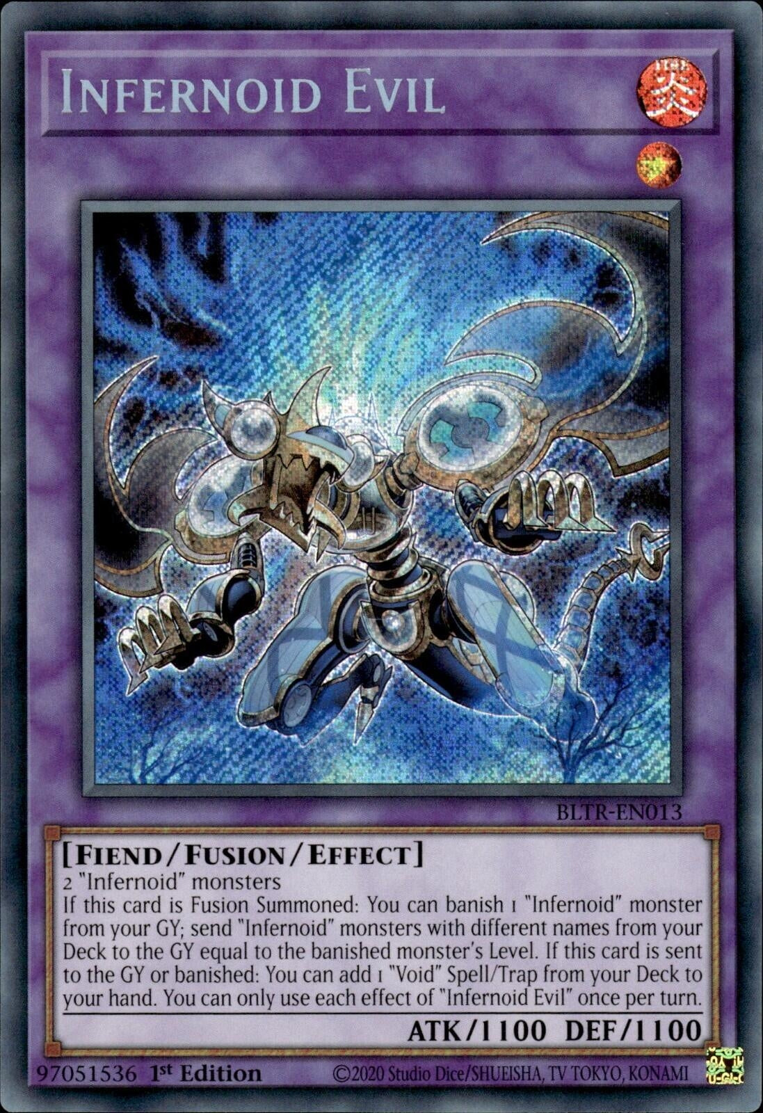 Image for Infernoid Evil (Battles of Legend: Terminal Revenge) (BLTR-EN013) - YuGiOh