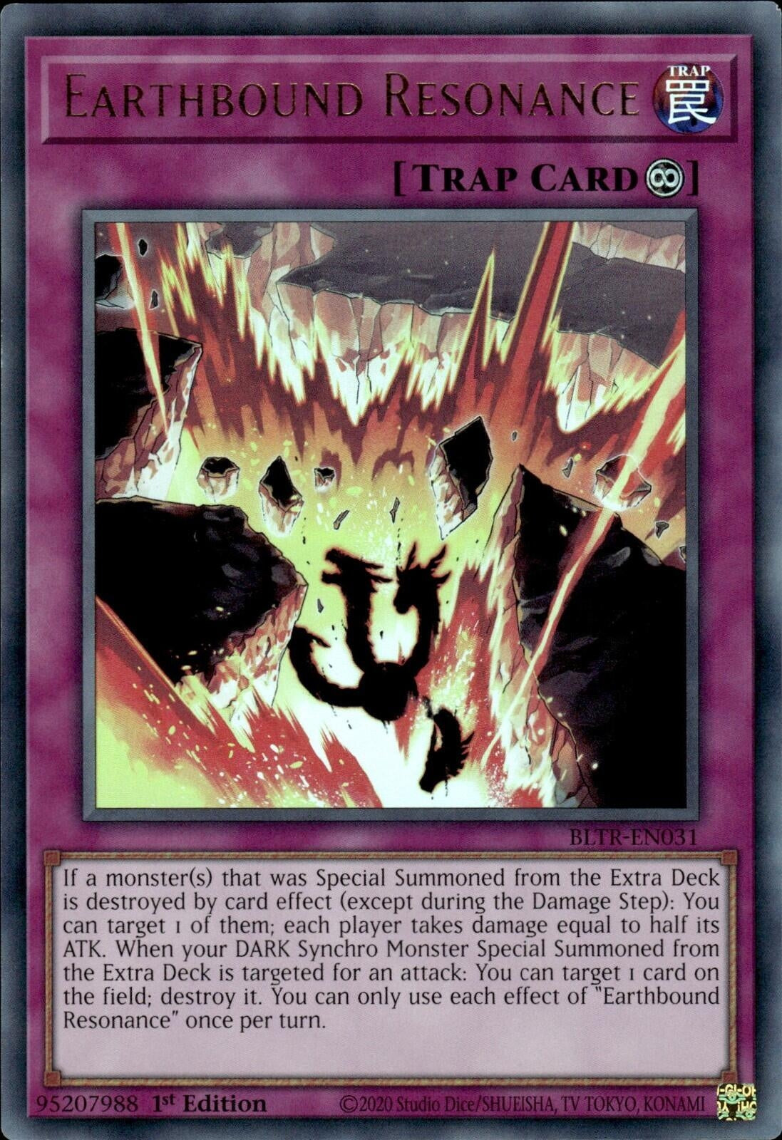 Image for Earthbound Resonance (Battles of Legend: Terminal Revenge) (BLTR-EN031) - YuGiOh