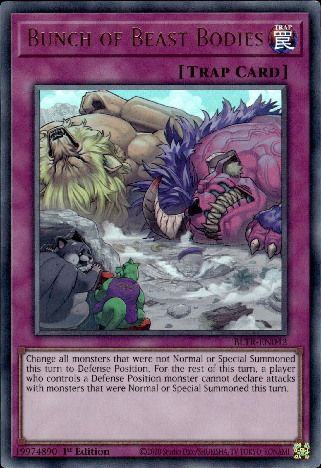 Image for Bunch of Beast Bodies (Battles of Legend: Terminal Revenge) (BLTR-EN042) - YuGiOh