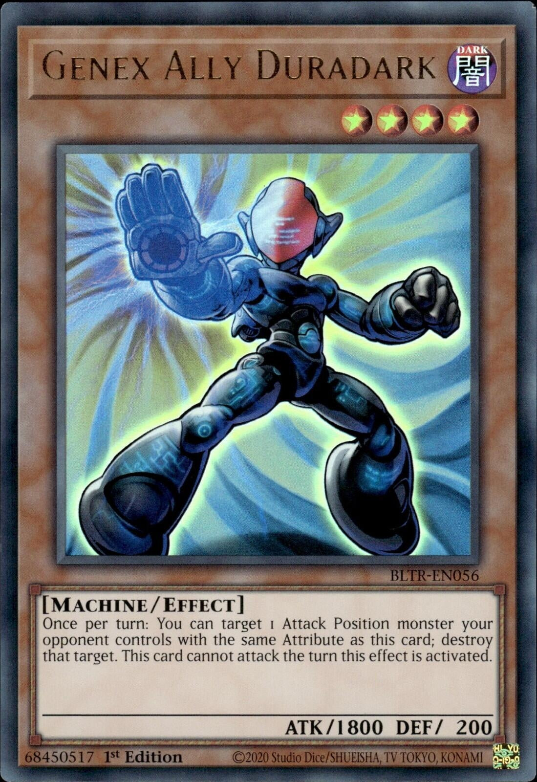 Image for Genex Ally Duradark (Battles of Legend: Terminal Revenge) (BLTR-EN056) - YuGiOh