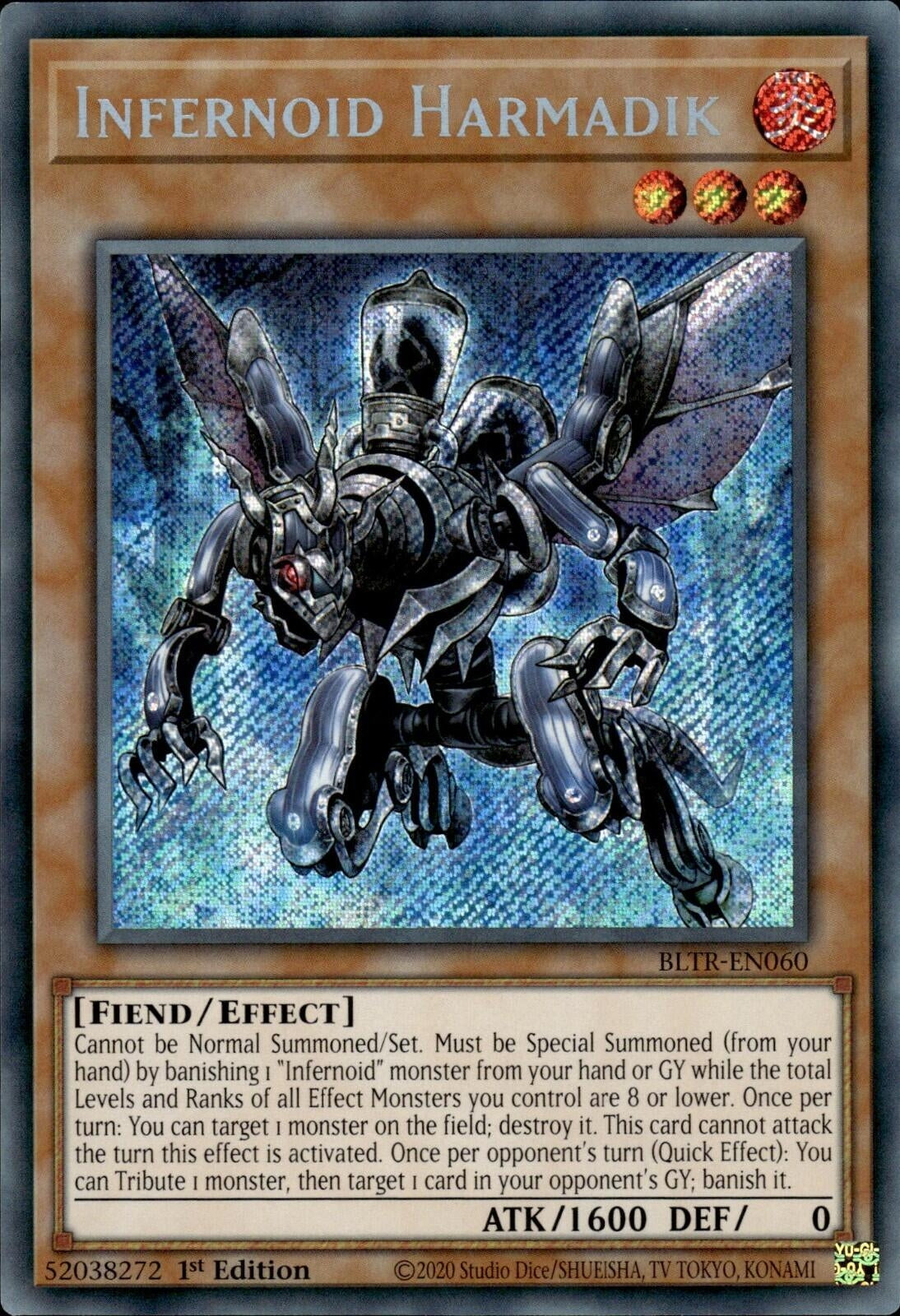 Image for Infernoid Harmadik (Battles of Legend: Terminal Revenge) (BLTR-EN060) - YuGiOh