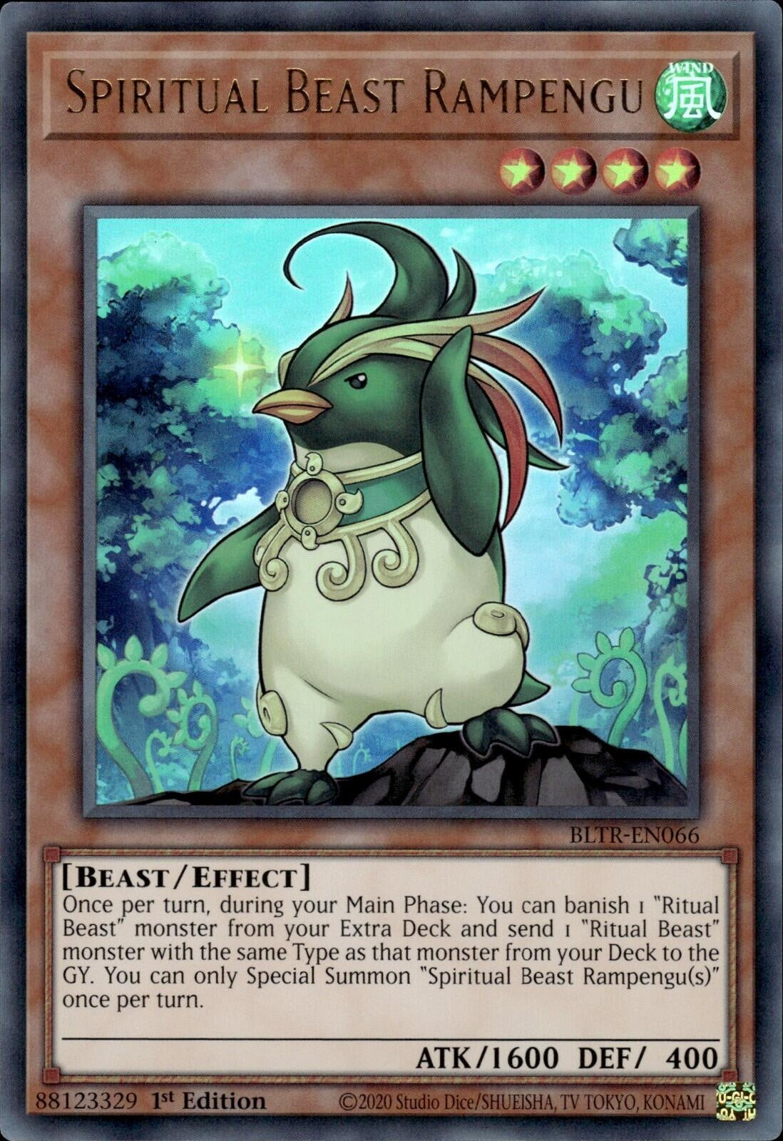 Image for Spiritual Beast Rampengu (Battles of Legend: Terminal Revenge) (BLTR-EN066) - YuGiOh