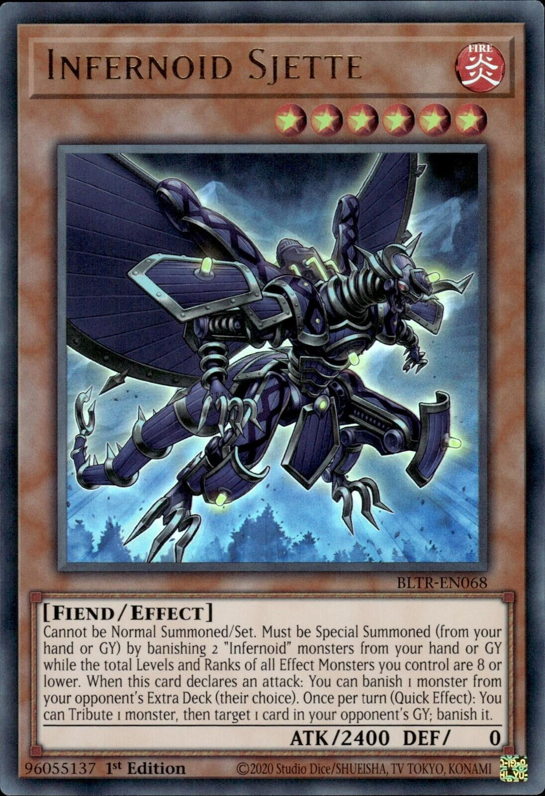 Image for Infernoid Sjette (Battles of Legend: Terminal Revenge) (BLTR-EN068) - YuGiOh