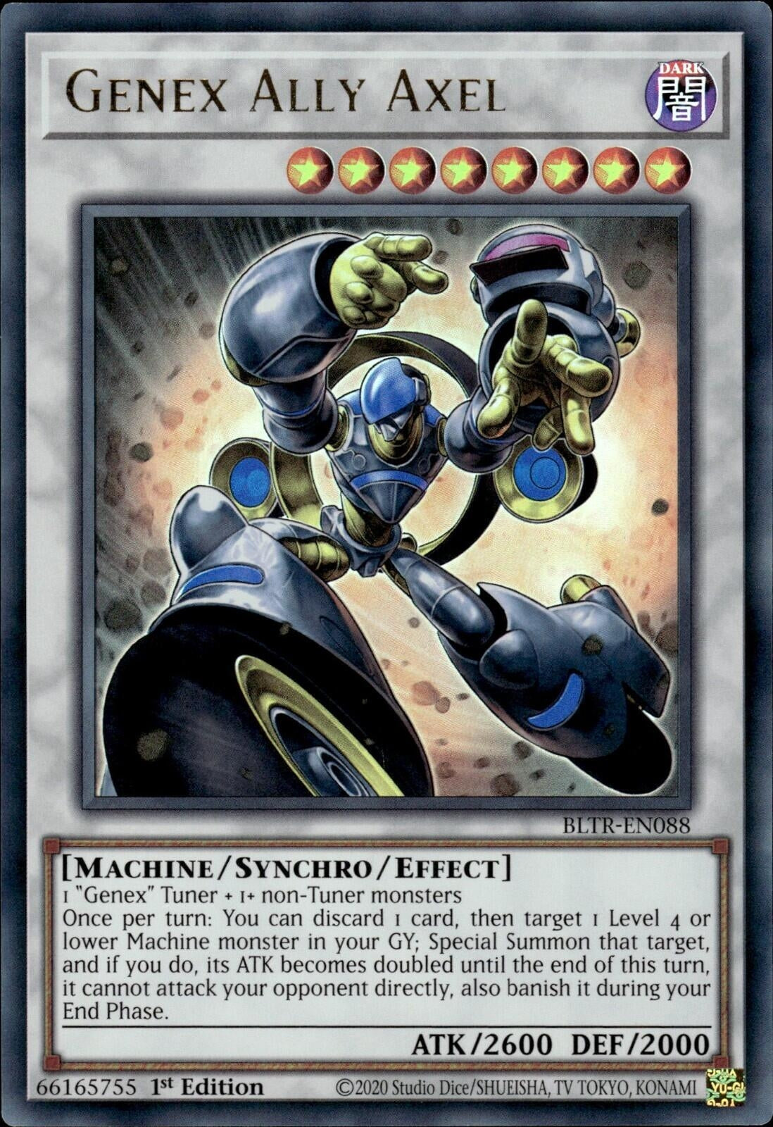 Image for Genex Ally Axel (Battles of Legend: Terminal Revenge) (BLTR-EN088) - YuGiOh