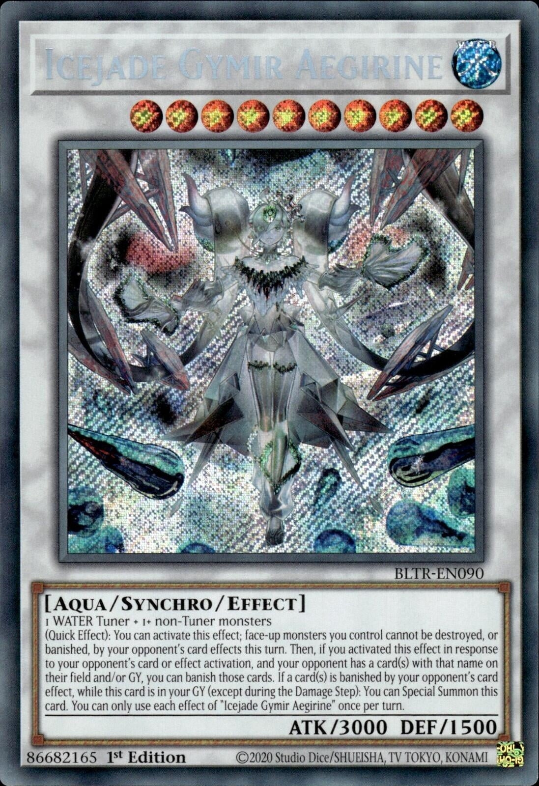 Image for Icejade Gymir Aegirine (Battles of Legend: Terminal Revenge) (BLTR-EN090) - YuGiOh