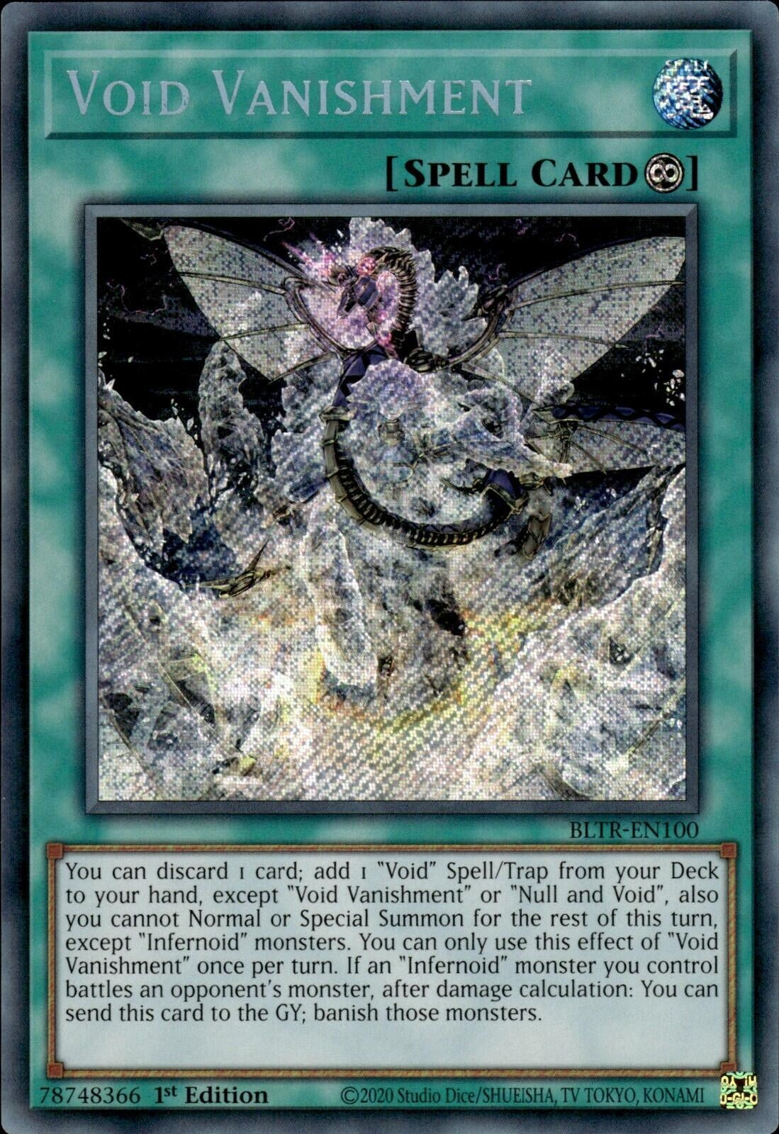Image for Void Vanishment (Battles of Legend: Terminal Revenge) (BLTR-EN100) - YuGiOh