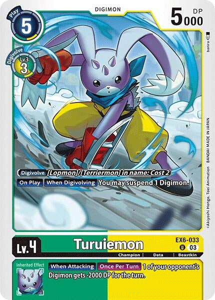 Image for Turuiemon (EX6-033 U) [Infernal Ascension]