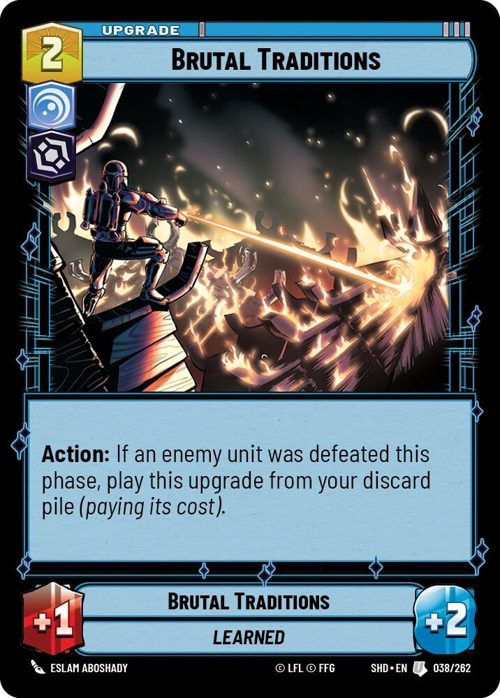 Image for Brutal Traditions (Shadows of the Galaxy) (038/262) - Star Wars: Unlimited
