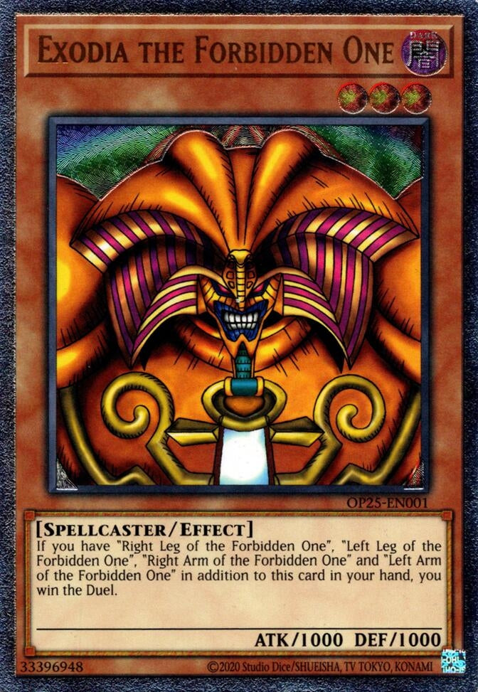 Image for Exodia the Forbidden One (UTR) (OTS Tournament Pack 25) (OP25-EN001) - YuGiOh