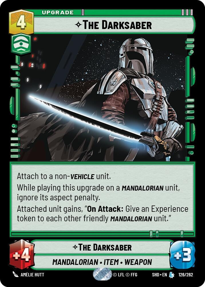 Image for The Darksaber (Shadows of the Galaxy) (126/262) - Star Wars: Unlimited