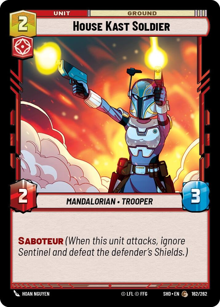 Image for House Kast Soldier (Shadows of the Galaxy) (162/262) - Star Wars: Unlimited