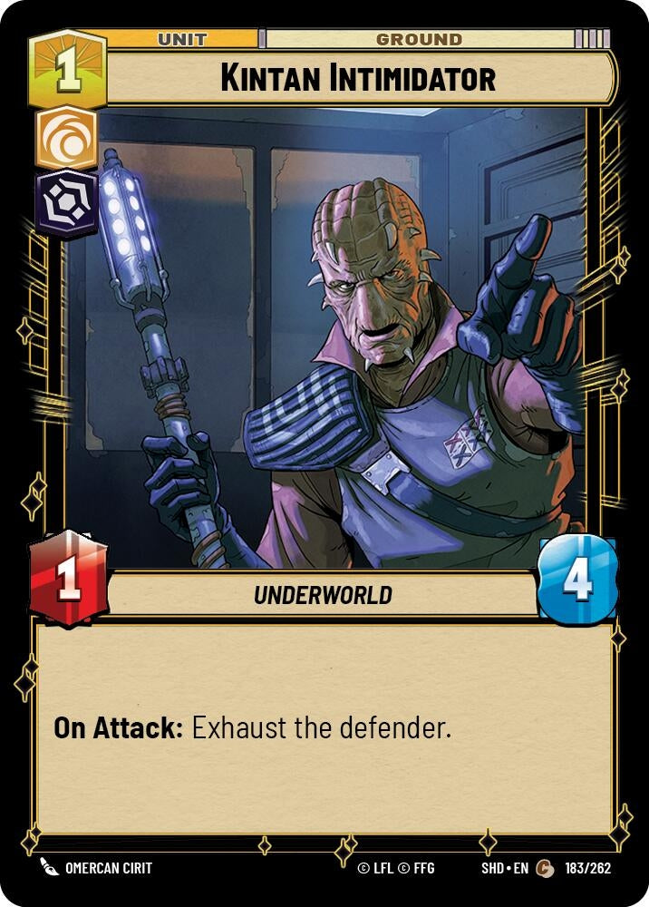 Image for Kintan Intimidator (Shadows of the Galaxy) (183/262) - Star Wars: Unlimited