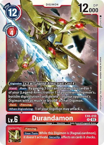 Image for Durandamon (EX6-010 R) [Infernal Ascension]