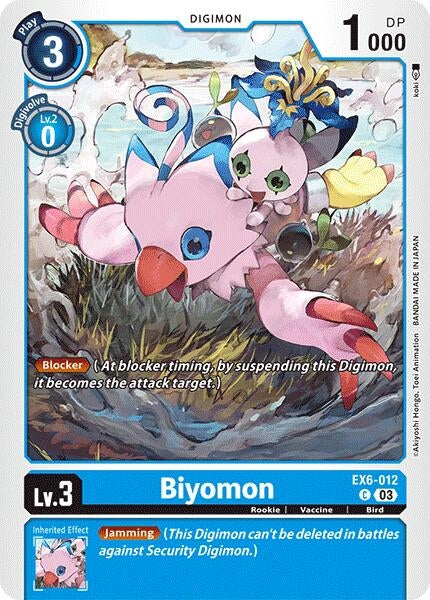 Image for Biyomon (EX6-012 C) [Infernal Ascension]