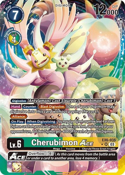 Image for Cherubimon ACE (Alternate Art) (EX6-035 SR) [Infernal Ascension]