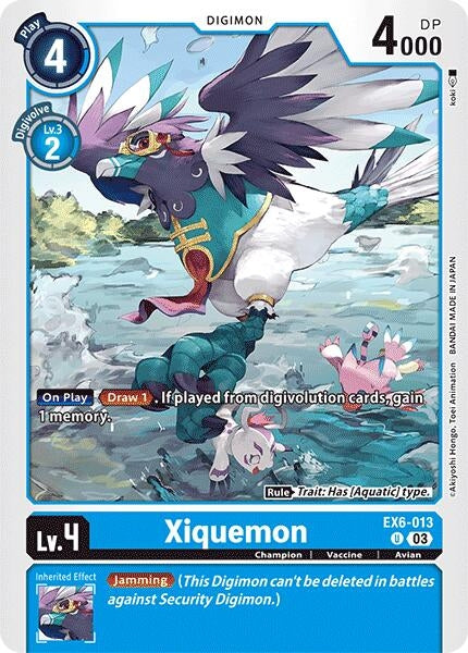 Image for Xiquemon (EX6-013 U) [Infernal Ascension]