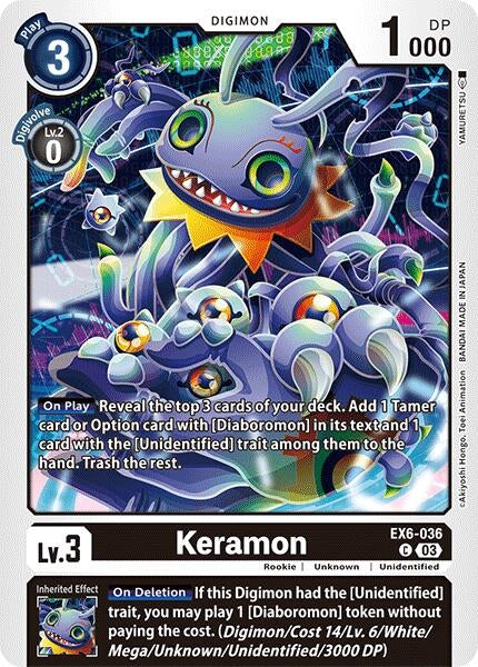 Image for Keramon (EX6-036 C) [Infernal Ascension]