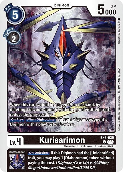 Image for Kurisarimon (EX6-039 C) [Infernal Ascension]