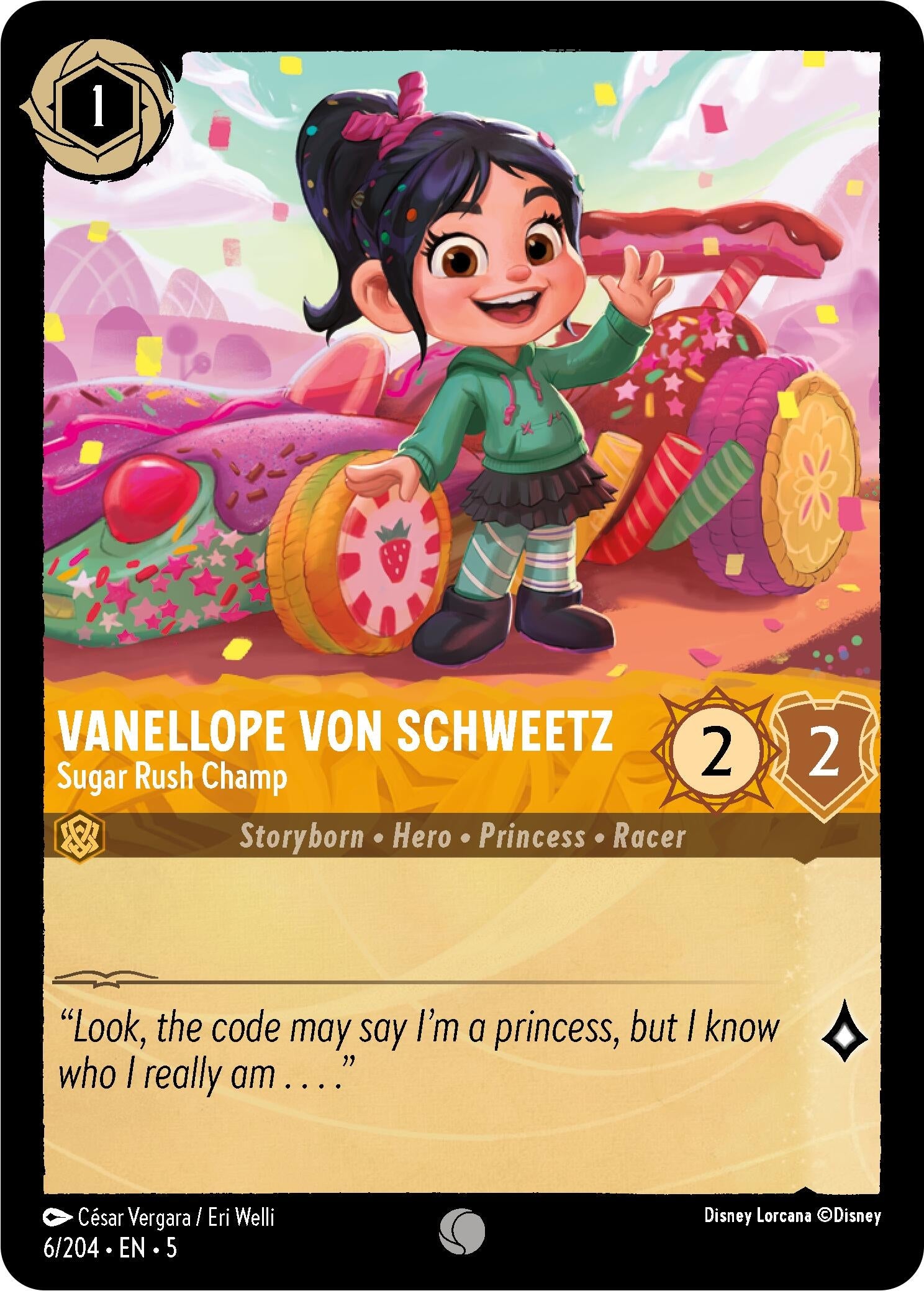 Image for Vanellope von Schweetz - Sugar Rush Champ (5) (6)