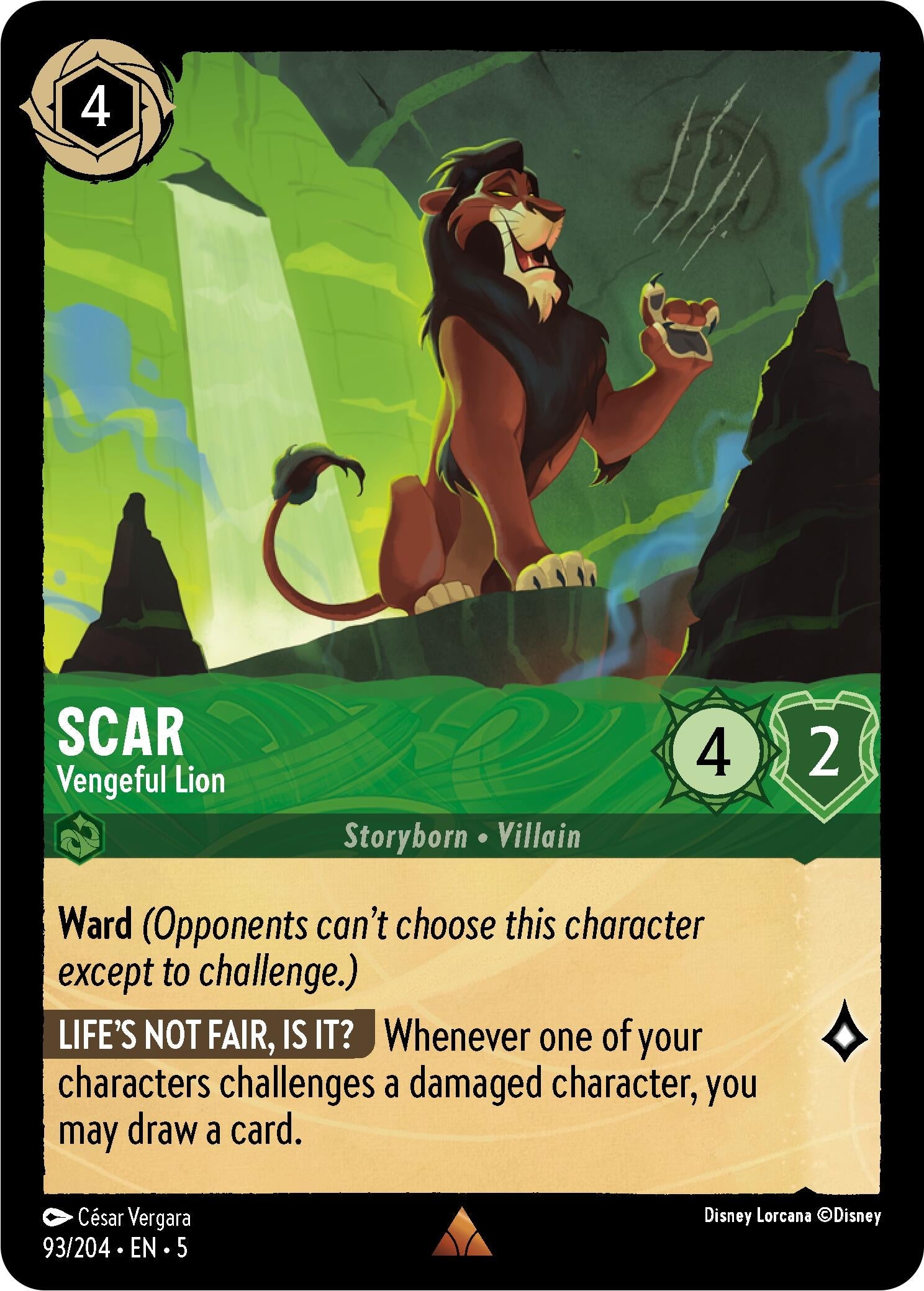 Image for Scar - Vengeful Lion (5) (93)