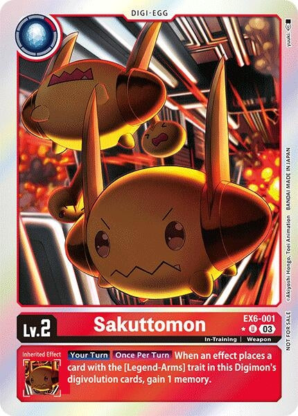 Image for Sakuttomon (Box Promotion Pack: Infernal Ascension) (EX6-001 U) [Infernal Ascension]