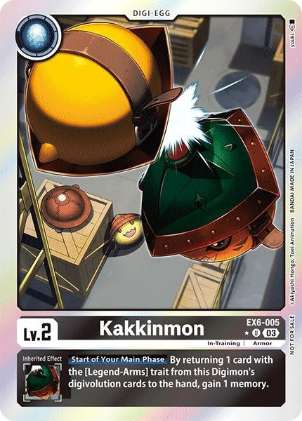 Image for Kakkinmon (Box Promotion Pack: Infernal Ascension) (EX6-005 U) [Infernal Ascension]