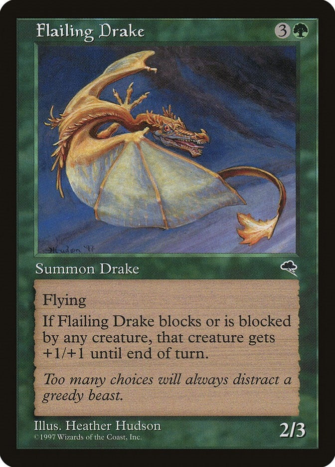 Image for Flailing Drake (Tempest) (227) - Magic: The Gathering