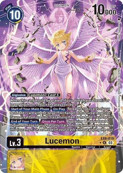 Image for Lucemon (Alternate Art) (EX6-018 R) [Infernal Ascension]