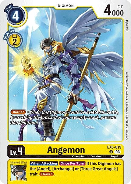 Image for Angemon (EX6-019 U) [Infernal Ascension]