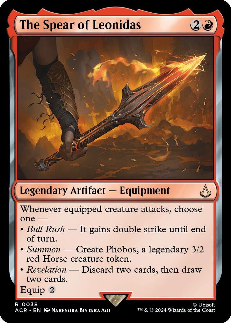 Image for The Spear of Leonidas (Universes Beyond: Assassin's Creed) (38) - Magic: The Gathering