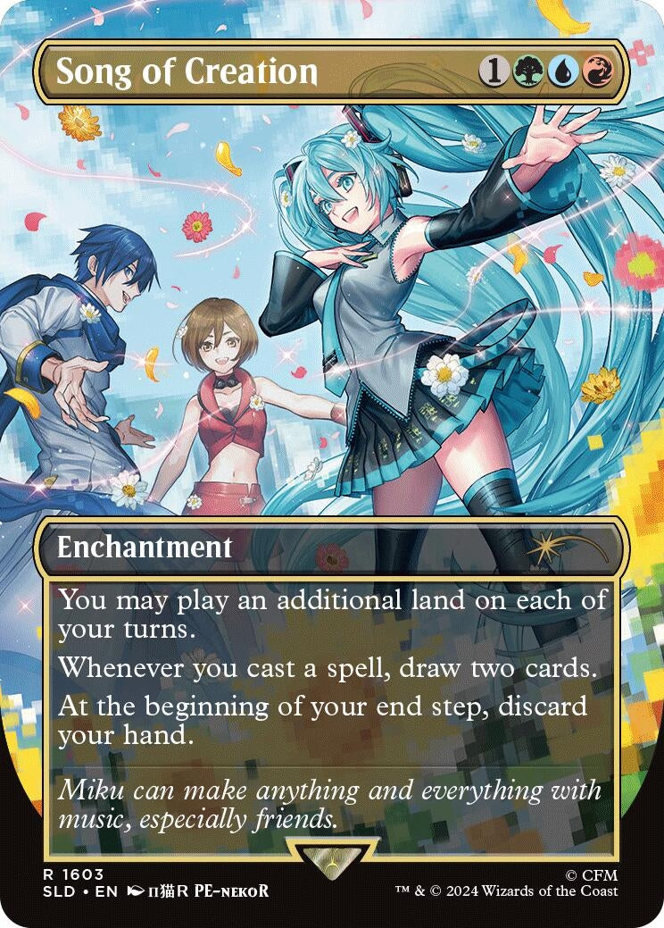 Image for Song of Creation (Secret Lair Drop Series) (1603) - Magic: The Gathering