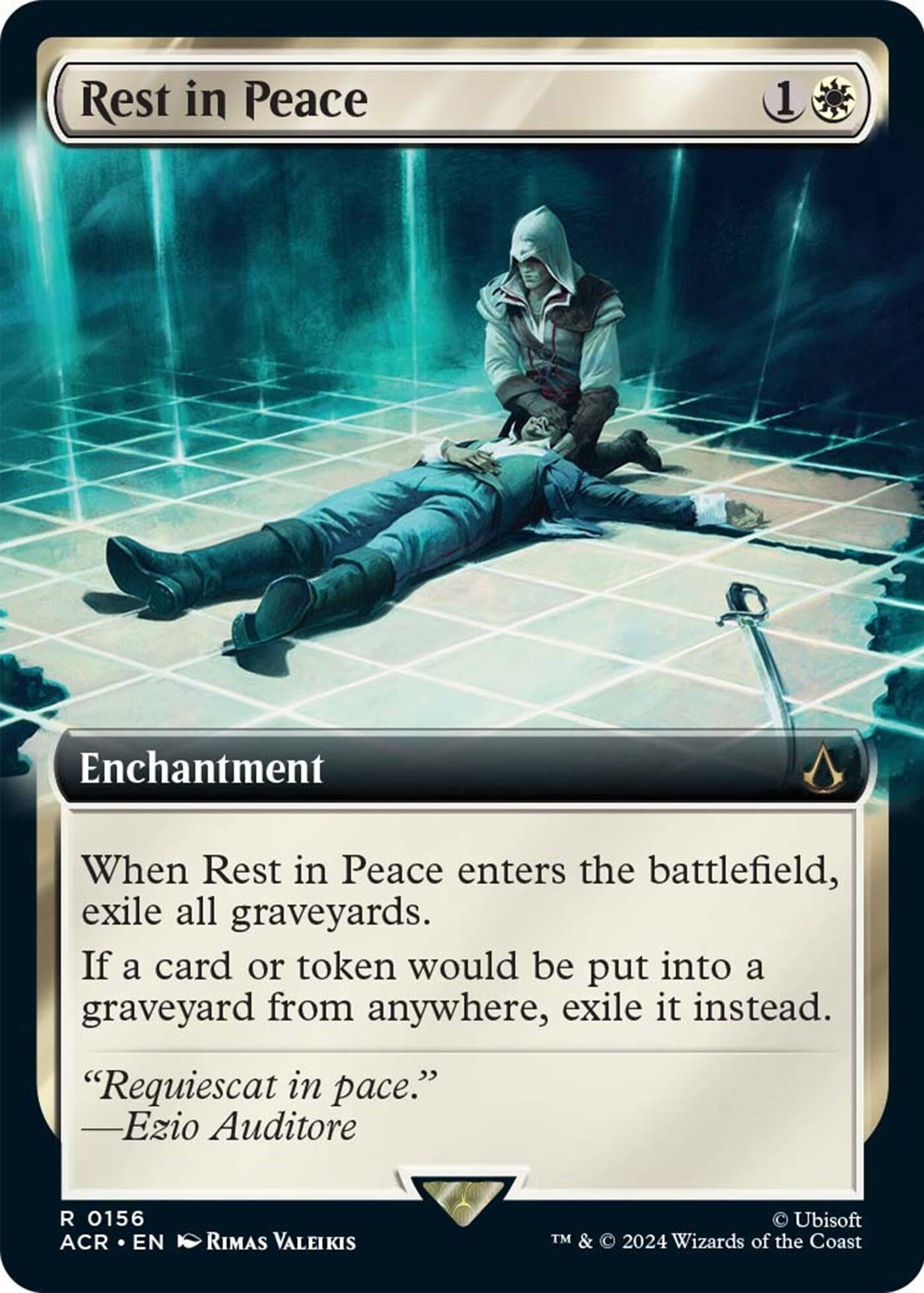 Image for Rest in Peace (Extended Art) (Universes Beyond: Assassin's Creed) (156) - Magic: The Gathering