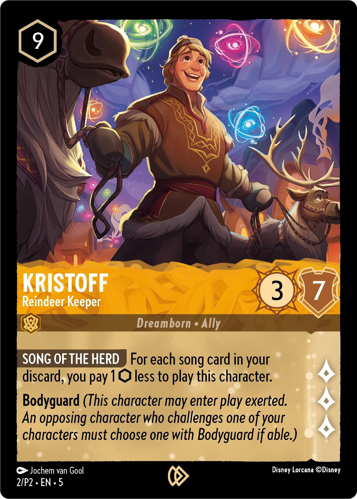 Image for Kristoff - Reindeer Keeper (Disney Lorcana Promo Cards) (2) - Disney Lorcana