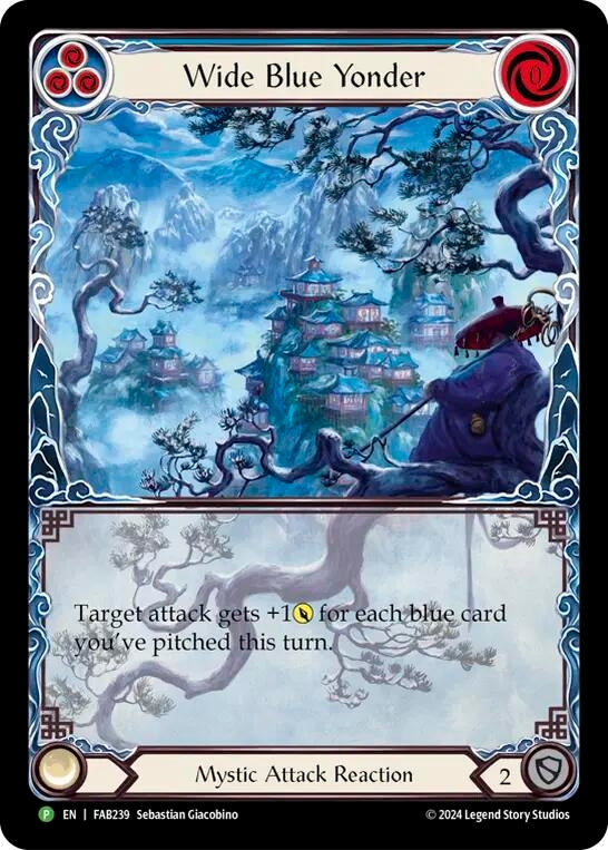 Image for Wide Blue Yonder - FAB239 (Flesh and Blood: Promo Cards) (FAB239) - Flesh and Blood TCG