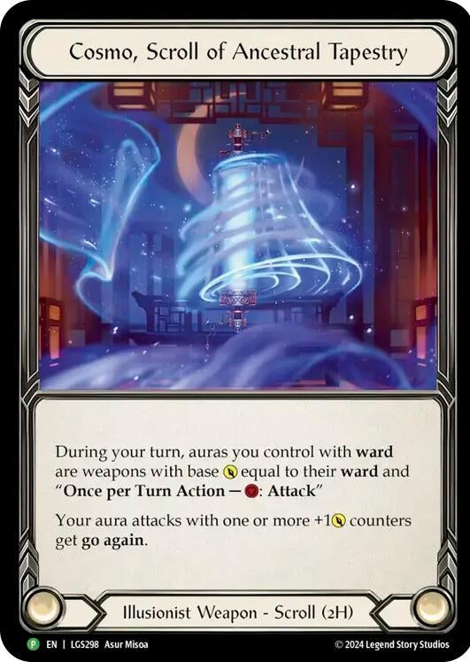 Image for Cosmo, Scroll of Ancestral Tapestry - LGS298 (Flesh and Blood: Promo Cards) (LGS298) - Flesh and Blood TCG