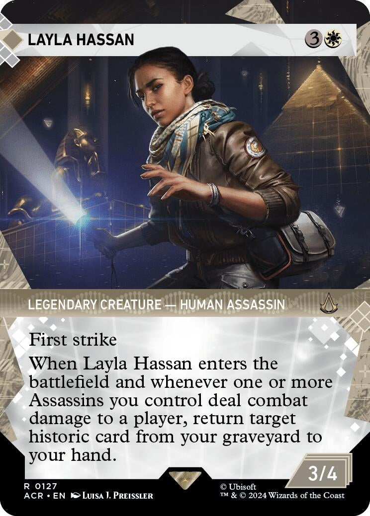 Image for Layla Hassan (Showcase) (Universes Beyond: Assassin's Creed) (127) - Magic: The Gathering