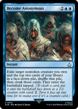 Image for Become Anonymous (Universes Beyond: Assassin's Creed) (14) - Magic: The Gathering