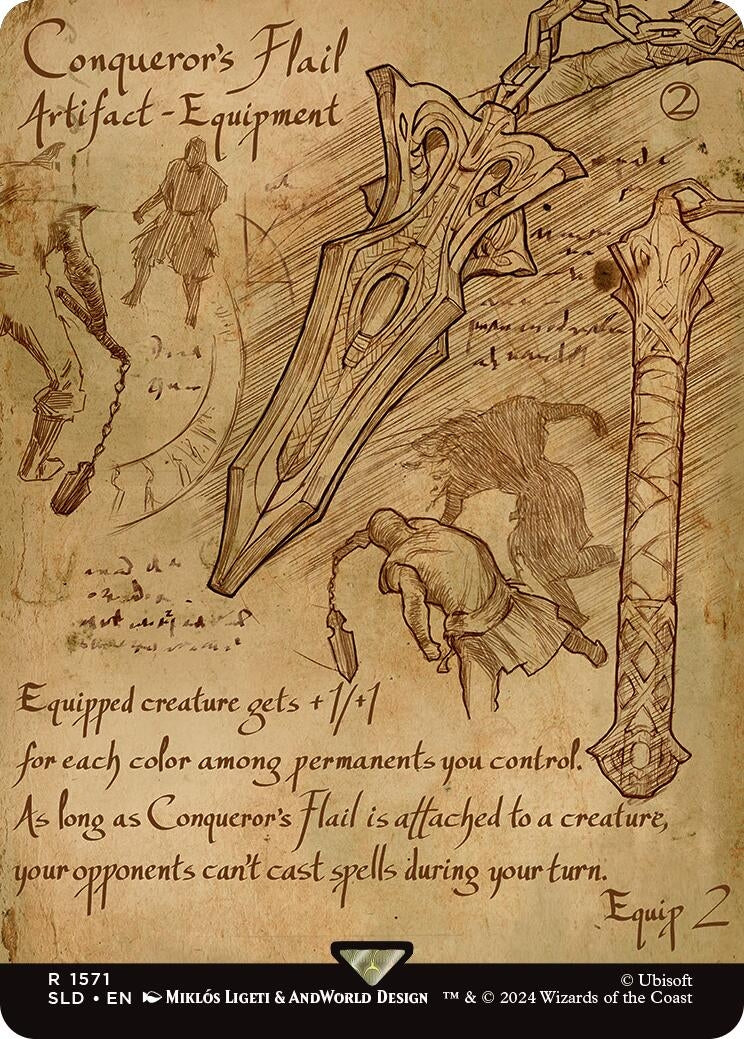 Image for Conqueror's Flail (Secret Lair Drop Series) (1571) - Magic: The Gathering