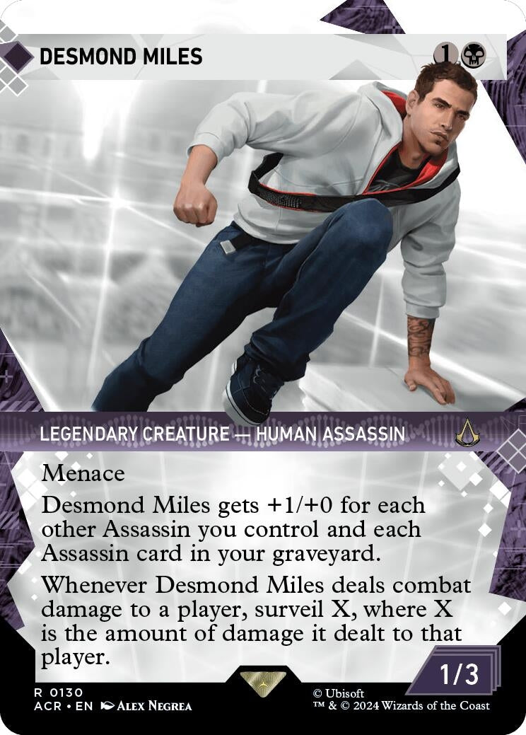 Image for Desmond Miles (Showcase) (Universes Beyond: Assassin's Creed) (130) - Magic: The Gathering