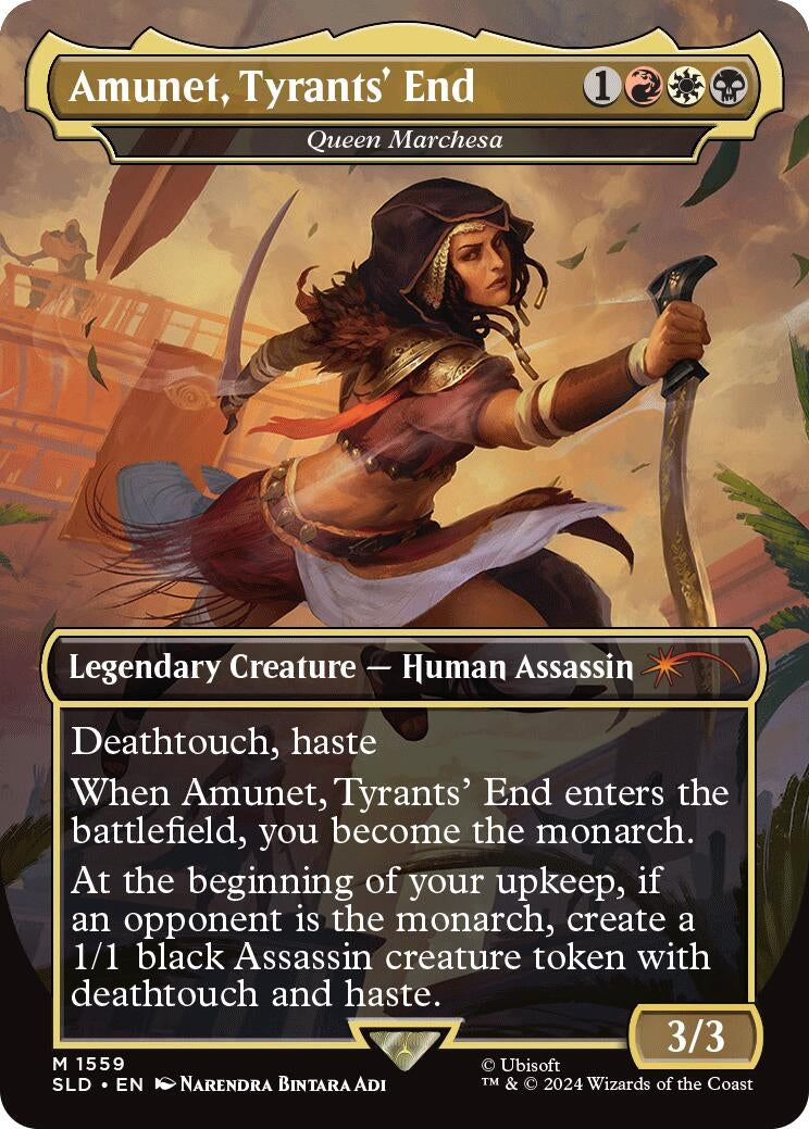 Image for Amunet, Tyrants' End - Queen Marchesa (Secret Lair Drop Series) (1559) - Magic: The Gathering